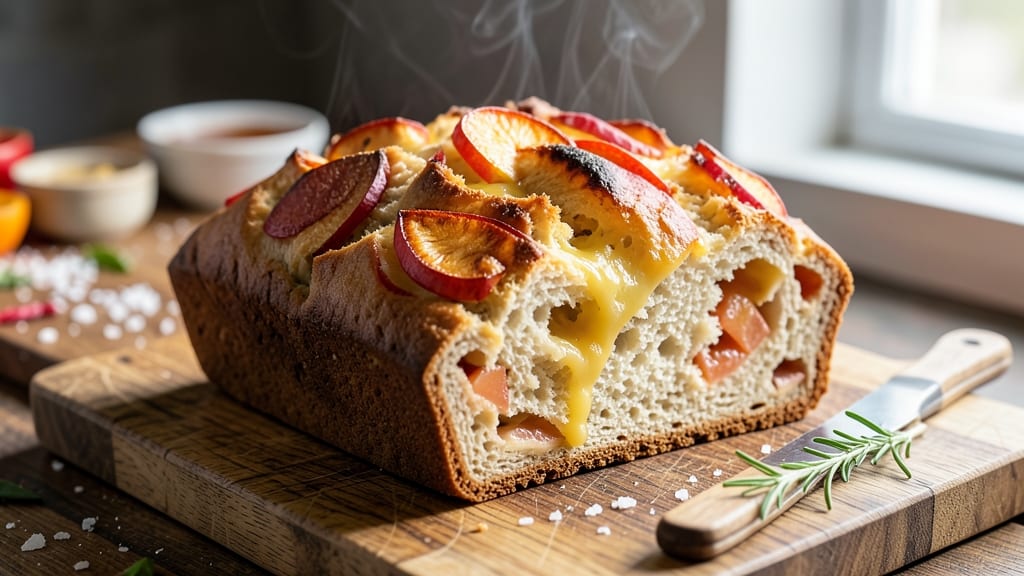 Apple Cheddar Bread Recipe: Spiced Apple Chunks and Sharp Cheddar Pull-Apart Magic