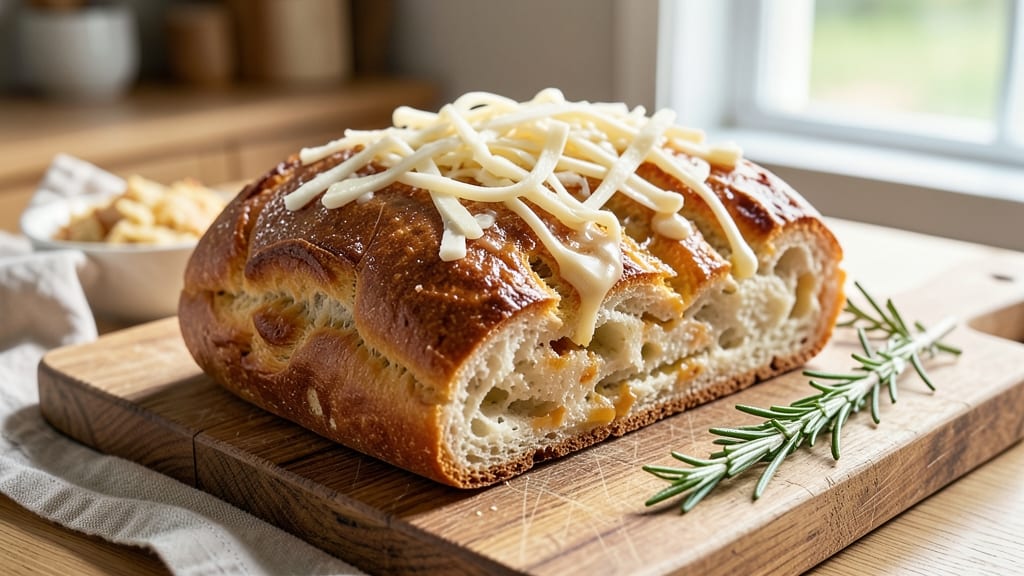 Artisan Asiago Cheese Bread Recipe: Gooey Pull-Apart Strands and Crusty Crunch