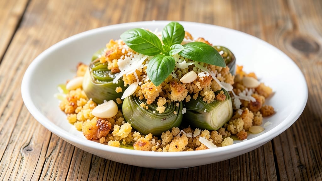 Artichoke Bread Crumbs Recipe: Crunchy Topping for Roasted Artichokes
