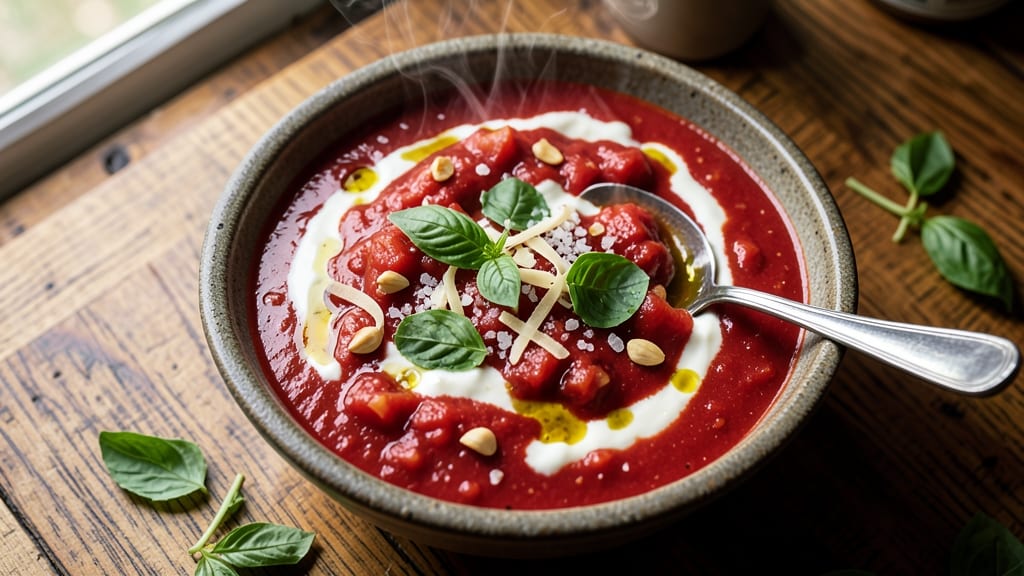 Atlanta Bread Company Tomato Basil Soup Recipe: Velvety Texture With Fresh Herb Brightness