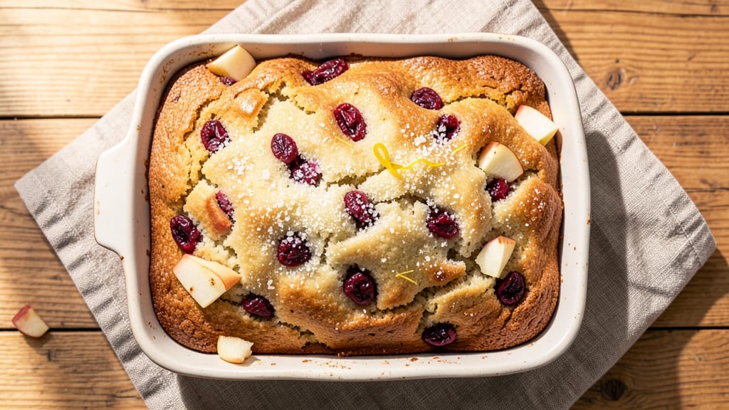 Apple Cranberry Quick Bread Recipe: Spiced Fruit Swirls and Buttery Rise