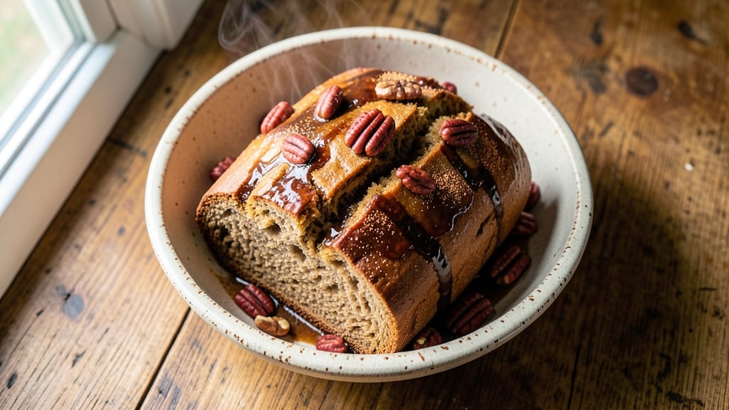 Authentic Boston Brown Bread Recipe: Molasses-Kissed Crust With Spiced Walnut Swirls