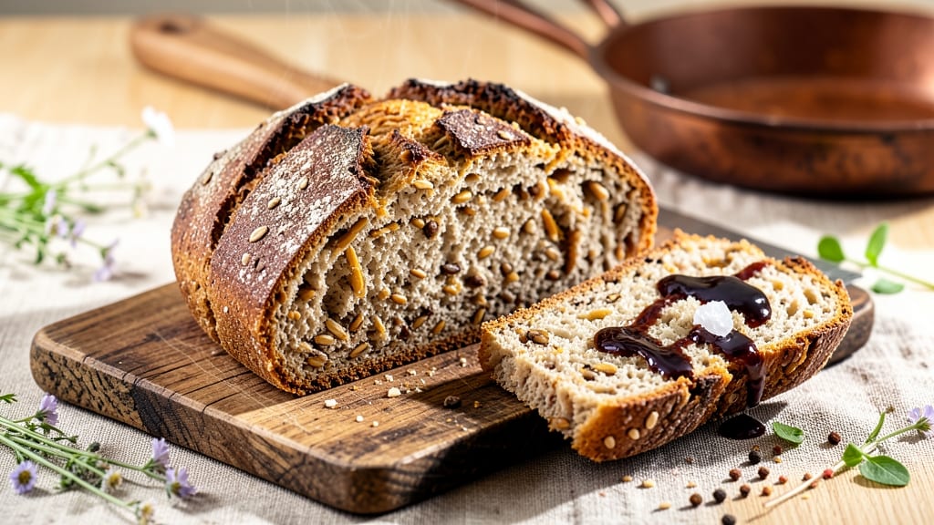 7 Grain Flour Bread Recipe: Nutty Crust and Light Airy Crumb Magic