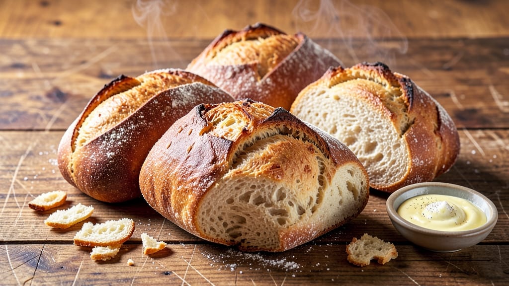6 Loaf Bread Recipe: Dutch Oven Crisp With Foil-Sealed Juice Lock