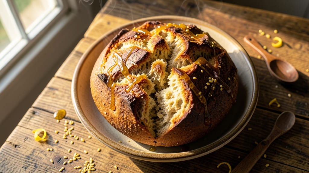 Armenian Tahini Bread Recipe: Nutty Sesame Swirls and Crusty Crunch