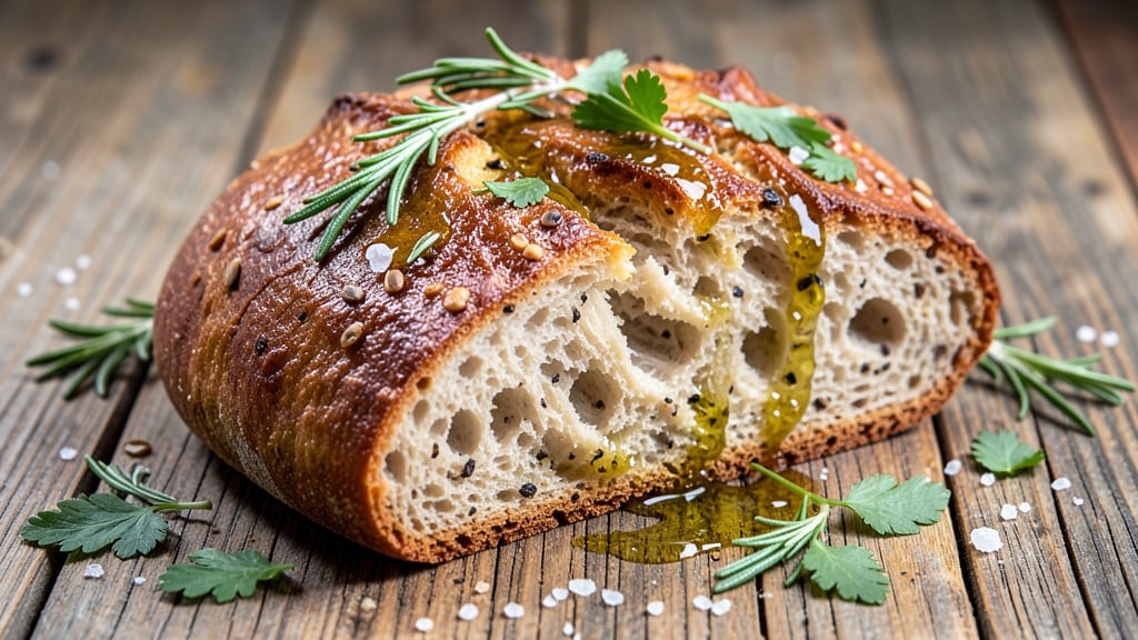 Argentinian Bread Recipe: Crusty Chimichurri-Infused Focaccia Magic