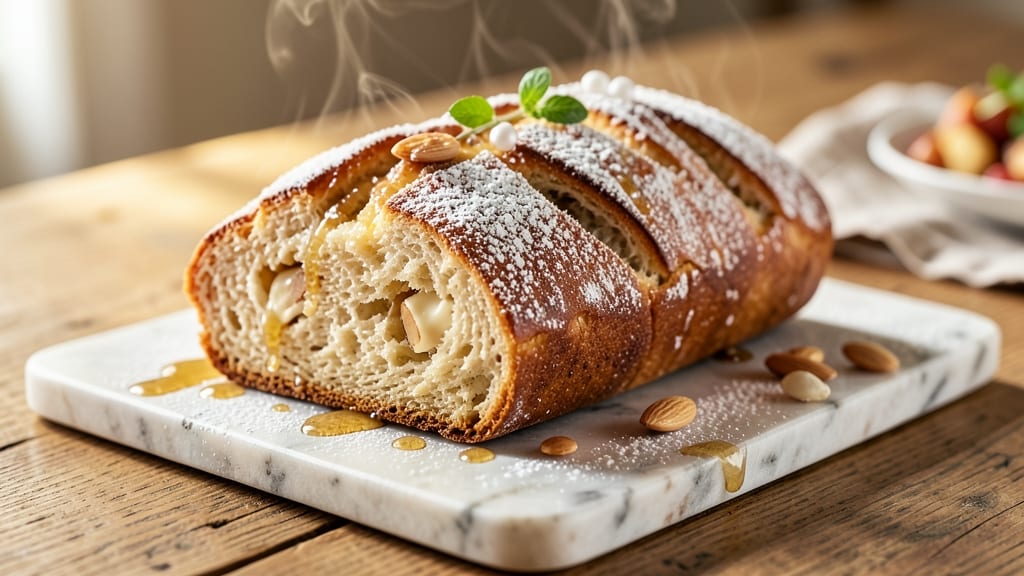 Almond-Filled Sweet Bread Recipe: Nutty Swirls and Buttery Layers