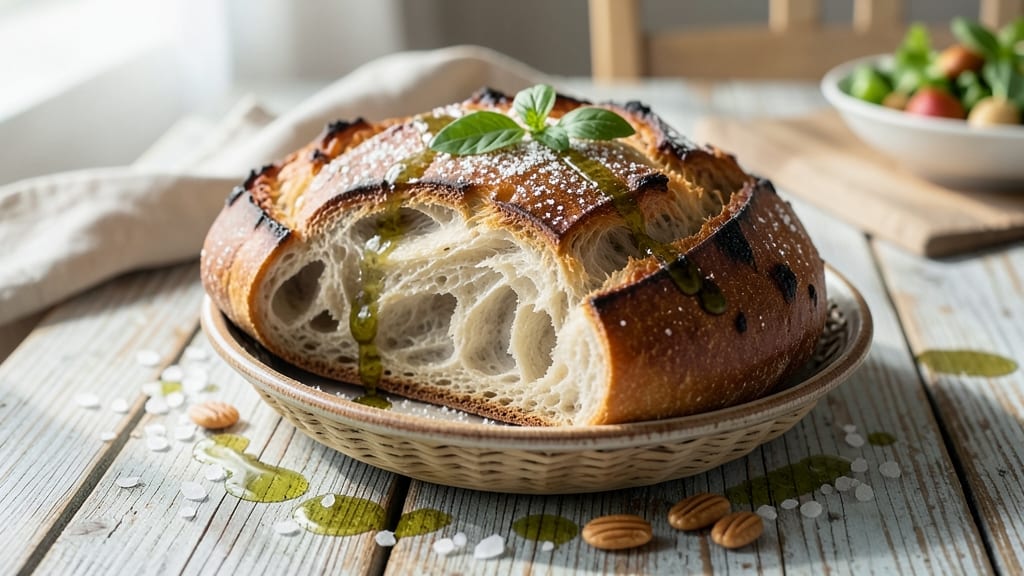 Archipelago Bread Recipe: Mediterranean Herb Swirls and Crusty Crunch