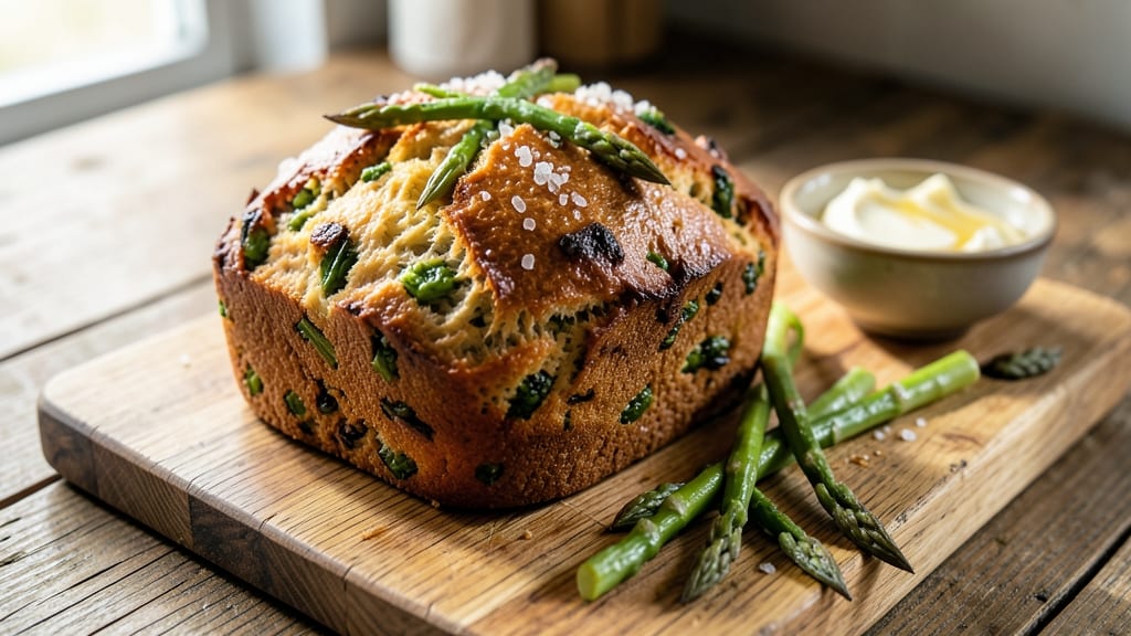 Asparagus Bread Recipe: Herb-Infused Loaf With Hidden Greens