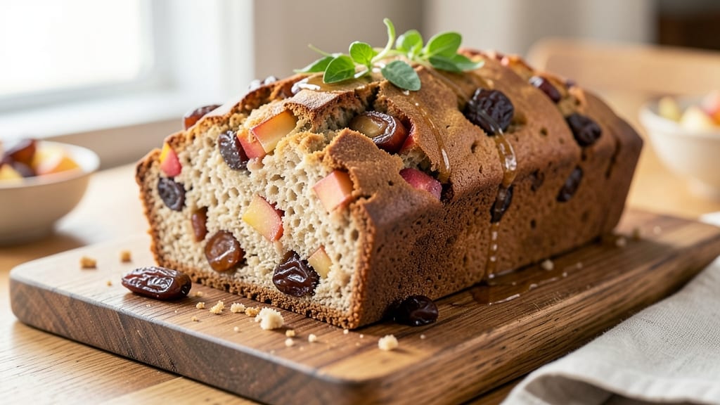 Apple Date Bread Recipe: Spiced Fruit Swirls and Buttery Crust Magic