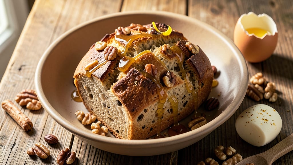 Sally's Baking Addiction Artisan Bread Recipe: Honeyed Walnut Swirls and Crusty Gold Crunch