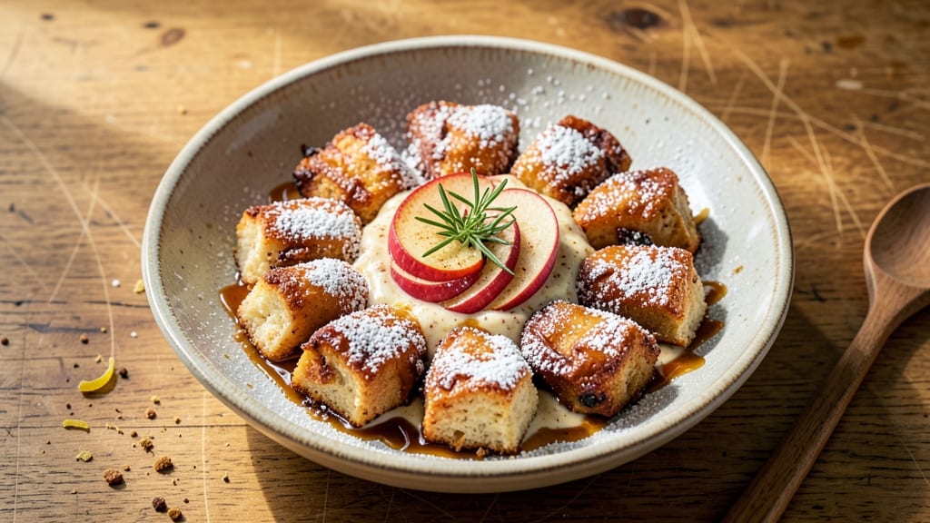 Apple Fritter Bread Pudding Recipe: Warm Cinnamon-Apple Crunch in Every Bite