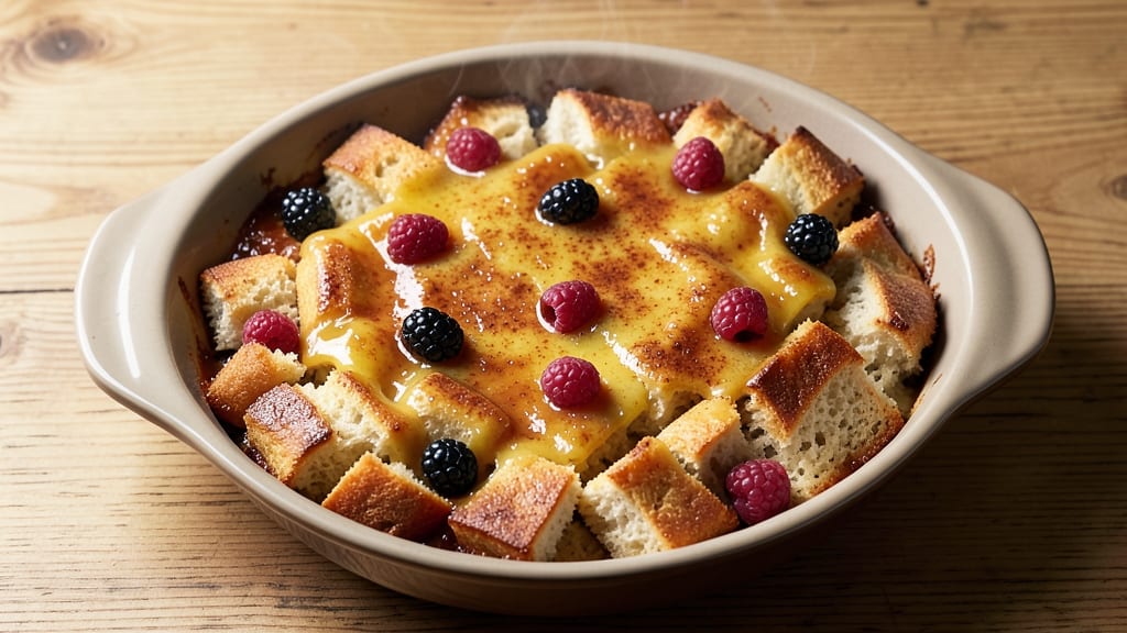 America's Test Kitchen Bread Pudding Recipe: Cinnamon-Infused Crème Brûlée Twist