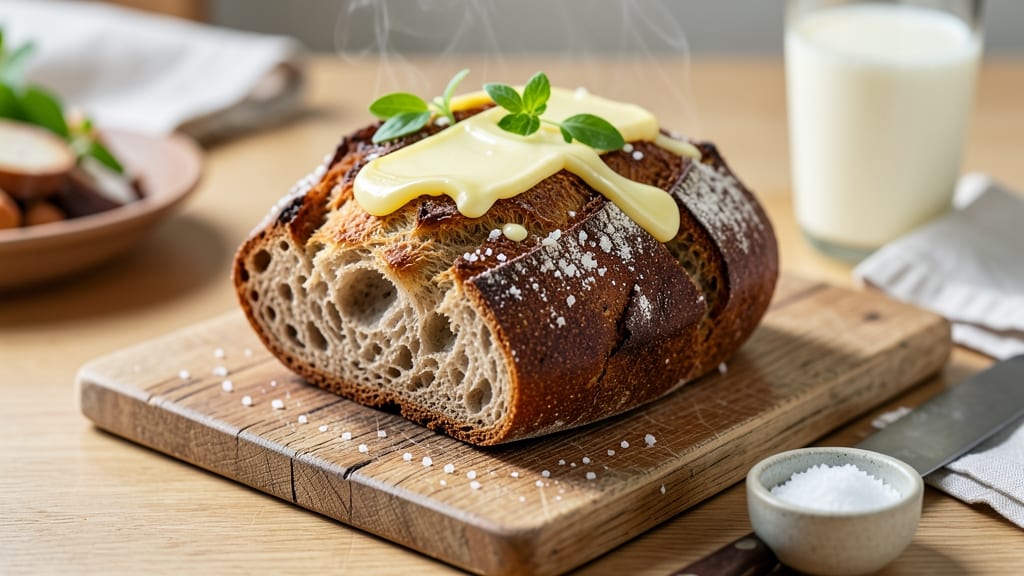 Artisan Bread Maker Recipe: Hands-Off Crusty Loaf With Walnut Honey Swirls