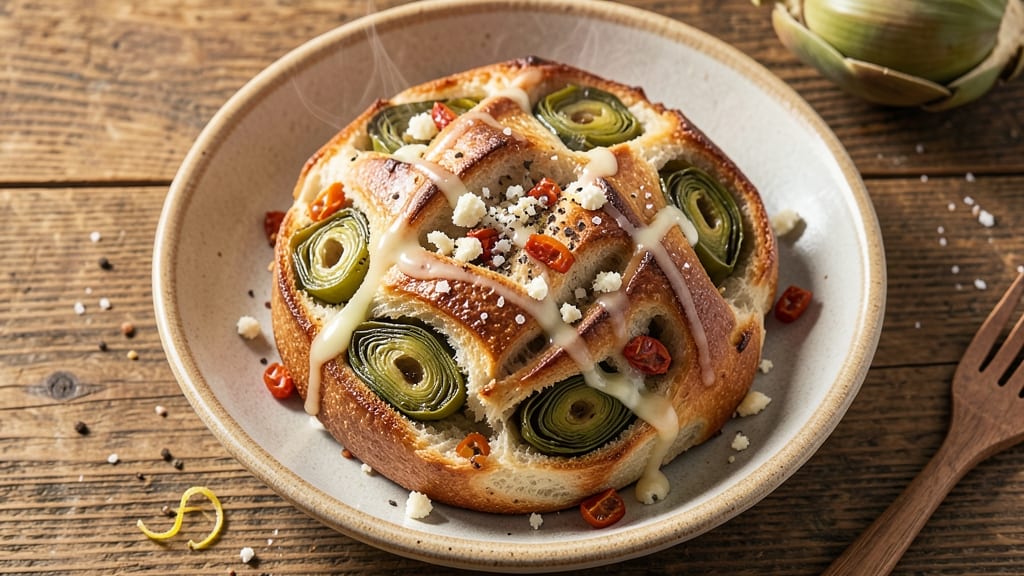 Artichoke Stuffed Bread Recipe: Savory Herb-Filled Bites in 30 Minutes