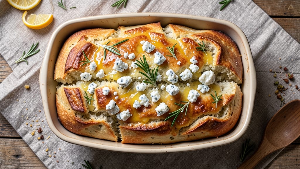 Aubree's Feta Bread Recipe: Crispy Crust With Salty Cheese Swirls