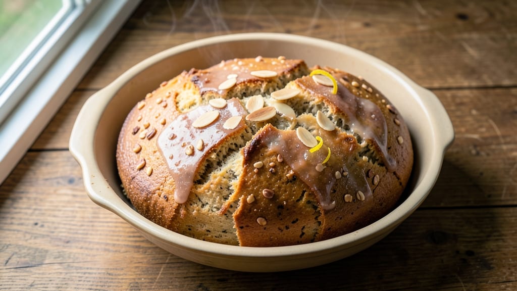 Almond Tea Bread Recipe: Moist Loaf With Citrus-Zest Brightness