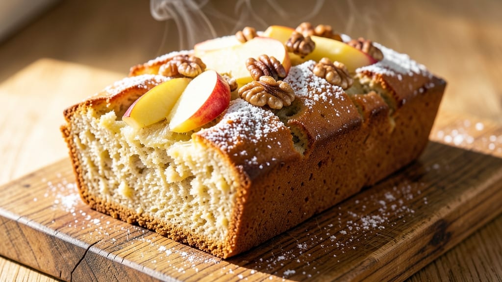 Apple Walnut Quick Bread Recipe: Spiced Apple-Walnut Swirls for Breakfast or Snacks