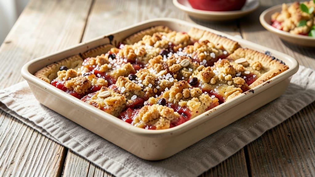 Apple Crisp Shortbread Bars Recipe: Apple-Cinnamon Crunch Meets Buttery Crust