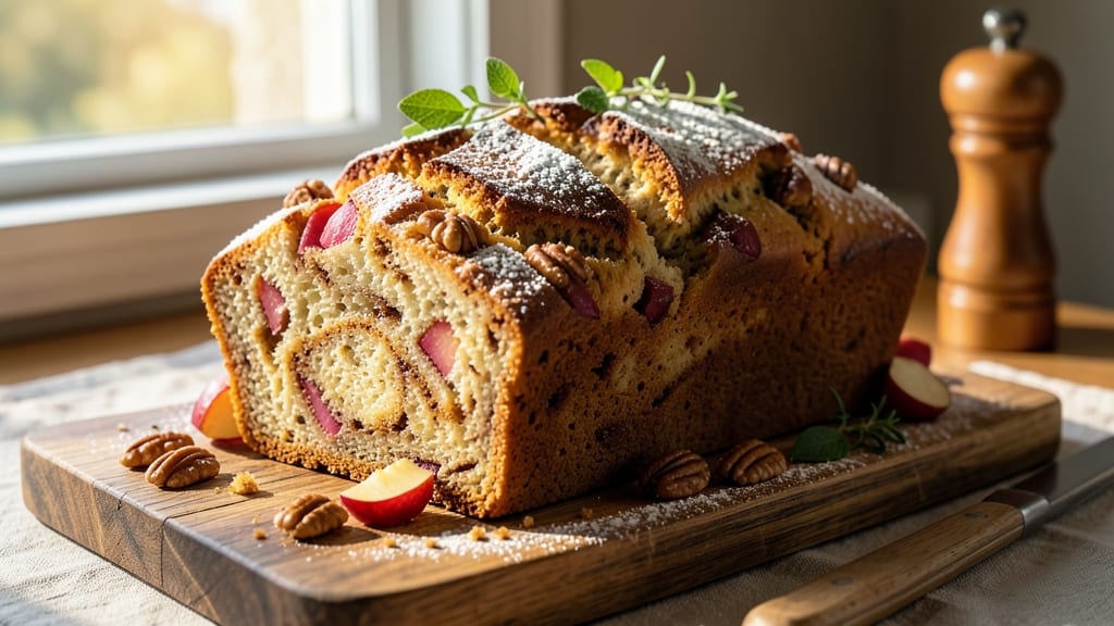 Apple Cinnamon Nut Bread Recipe: Warm Spice and Apple Streusel Swirls