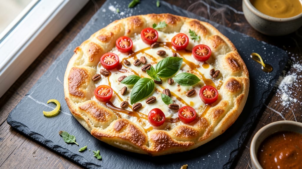 Air Fryer Cottage Cheese Flatbread Recipe: Golden Crispy Edges with Pillowy Softness
