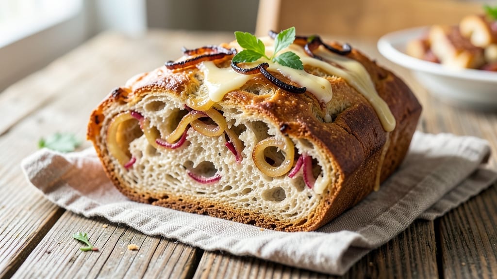 Artisan Onion Bread Recipe: Caramelized Layers and Crusty Crunch