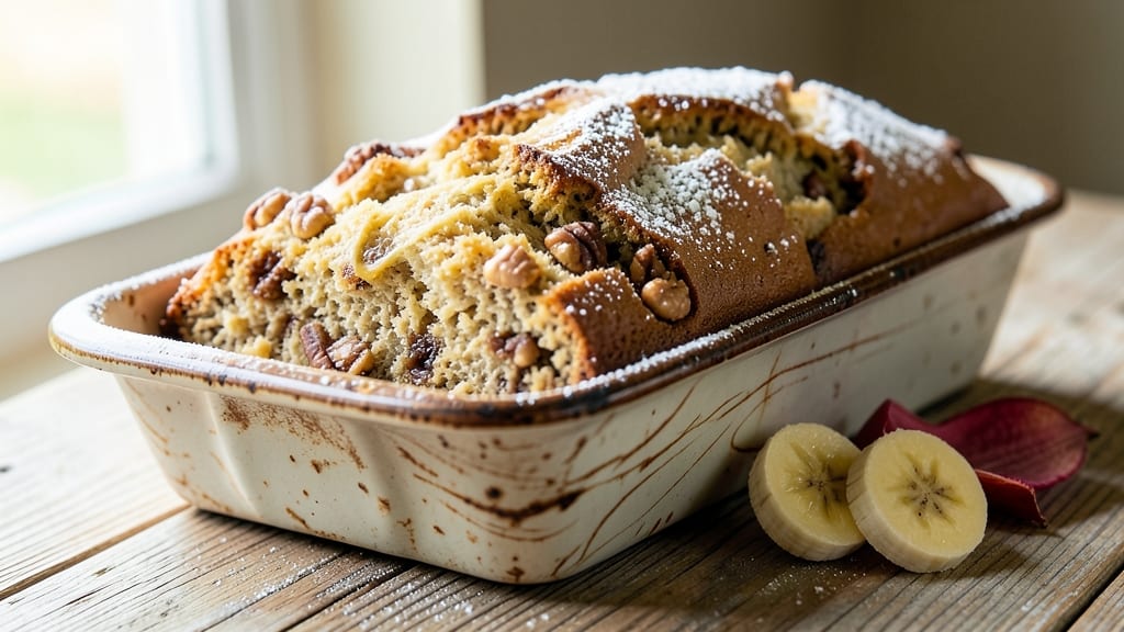 4-Hour Banana Bread Recipe: Slow-Baked Moistness With Walnut Swirls