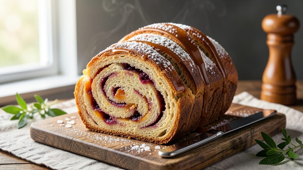 Babka Sweet Bread Recipe: Swirled Vanilla and Chocolate Magic