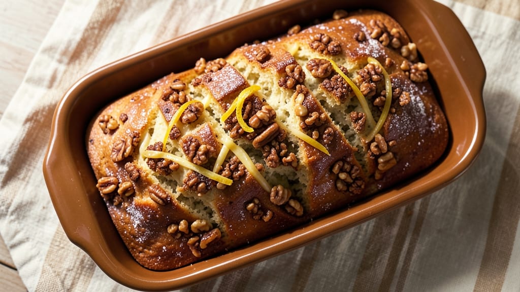 Award-Winning Banana Bread Recipe With Sour Cream: Ultra-Moist Crumb and Walnut Swirls