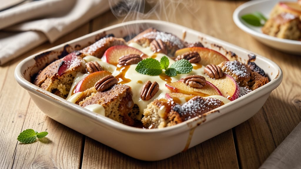 Apple Banana Bread Pudding Recipe: Warm Spice and Fruit Fusion in Every Layer