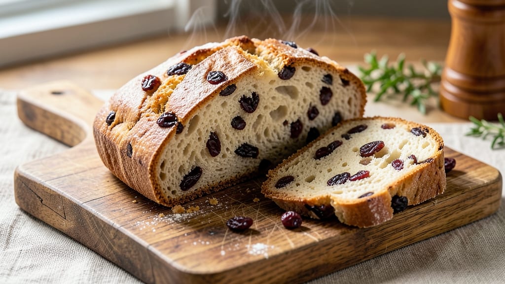Artisan Raisin Bread Recipe: Sweet Plump Raisins in Crusty Homemade Loaf