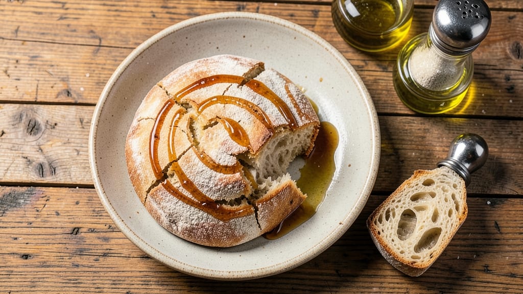 Ancient Bread Recipe No Yeast: Honey-Infused Flatbread with Crispy Edges