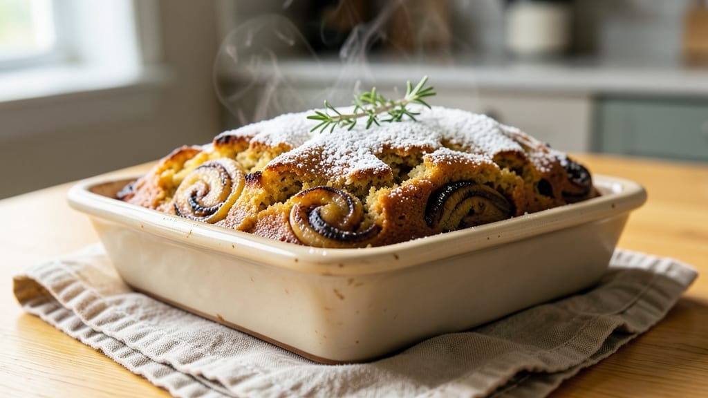 Allie Chernick's Banana Bread Recipe: Moist Crumb with Walnut Swirls and Vanilla Infusion