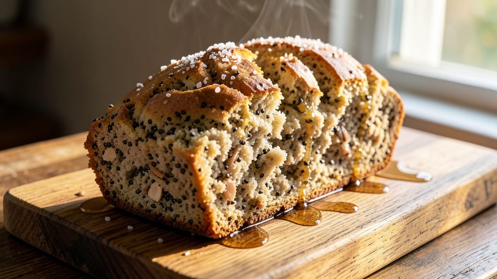Almond Chia Bread Recipe: Nutty Crunch and Moist Crumb Harmony