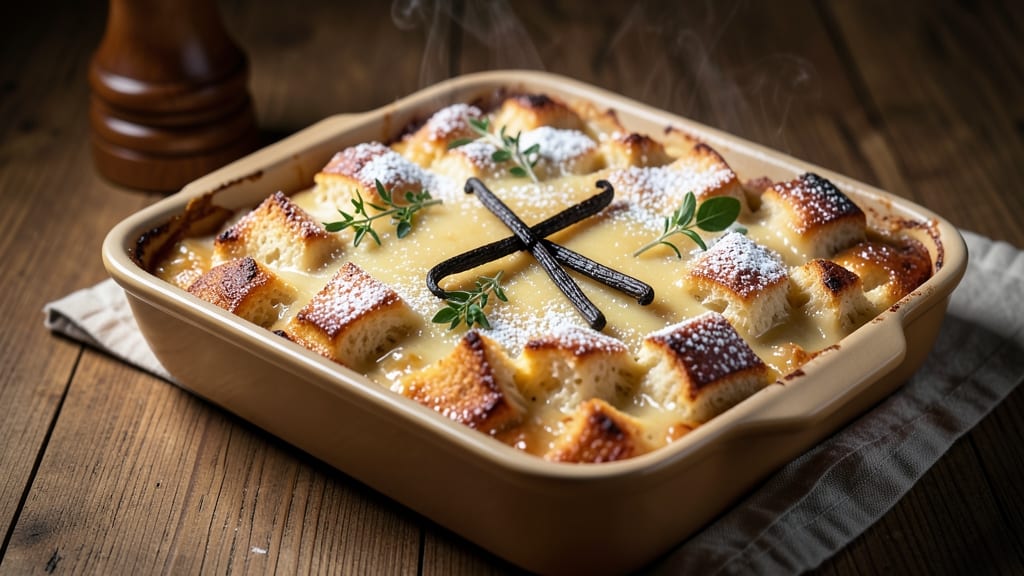 B Sweet Bread Pudding Recipe: Bourbon-Infused Warmth With Vanilla Bean Swirls