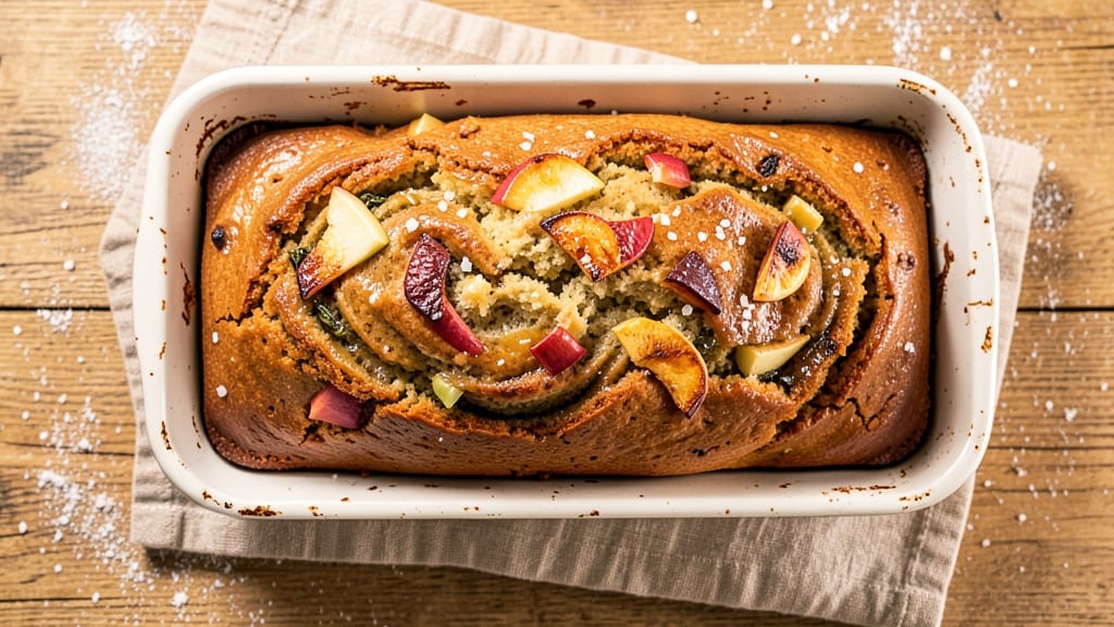 Apple Cake Tea Room Banana Bread Recipe: Spiced Apple Banana Swirl Magic