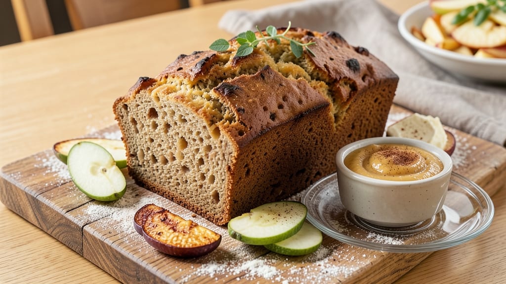 Apple Spice Bread Recipe With Applesauce: Moist Crumb and Cinnamon-Apple Swirls
